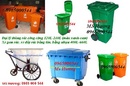 Tp. Đà Nẵng: thùng rác công cộng-thung rac nhua hdpe, composite (120L-240L), xe gom rác-gia rẻ CL1390207
