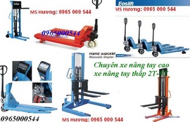 Đại lý Xe nâng tay, xe nang tay thap, xe nang tay cao, xe nâng thủy lực-xe nâng