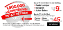 Tp. Hồ Chí Minh: Air Asia tung 1500 vé giá 9 $ đi Bangkok, Kuala lumpur và Johor Bahru CL1406553P7