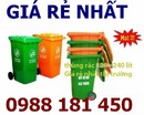 Tp. Hải Phòng: NK và PP Thùng rác nhập Thái, Thùng rác 120lit, Thùng rác 240 lit màu xanh, màu cam CL1125257P3