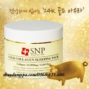Tp. Hà Nội: Mặt nạ ngủ snp gold collagen sleeping pack CL1411057