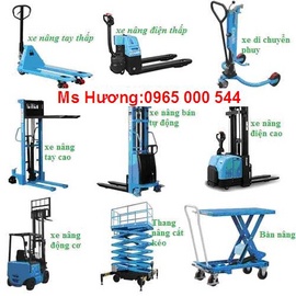 xe nâng tay cby, ctye- xe nâng điện CDDK15, bàn nâng ,thang nâng điện EDAG