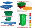 Hải Dương: Thùng rác nhựa các loại, thùng rác công cộng 95L-240L, xe gom rác - thùng nhựa CL1399483P4