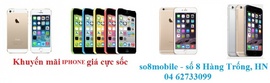 Cửa hàng Iphone 6, Iphone 5 5s 4 4s giá cực ưu đãi tại Số 8 Mobile