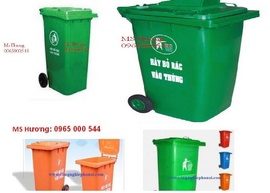 Giá rẻ nhất: Bán sỉ - lẻ thùng rác công nghiệp 120 lít, thùng rác 240 lít