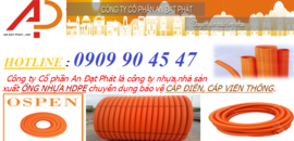 Ống nhựa xoắn luồn cáp điện ngầm HDPE Φ50/ 65