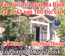 Tp. Hà Nội: Cần bán nhà quận Ba Đình, tại số 43 ngõ 100 phố Đội Cấn, quận Ba Đình, Hà Nội. RSCL1674234