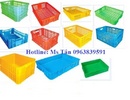 Tp. Hồ Chí Minh: rổ nhựa đựng nông sản, thùng nhựa, hộp nhựa công nghiệp giá rẻ CL1426737P10
