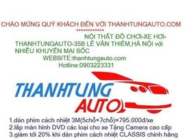 dán phim cách nhiệt, dán phim cách nhiệt CLASSIS, màn hình DVD các loại-khuyến mại