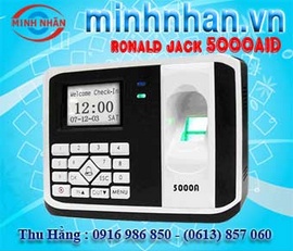 Máy chấm công giá rẻ Đồng Nai Ronald Jack 5000A - giá rẻ - hàng mới 100%