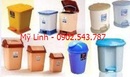 Tp. Hồ Chí Minh: thùng rác đạp chân vuông, thùng rác nắp lật, thùng rác ovanl nhí CL1417146