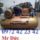 Tp. Hà Nội: Máy nén khí dây đai Pegasus Model: TM- V-0. 36/ 8-230L CL1423961P2