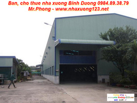 Cho thuê kho, xưởng tại Bình Dương ở Thuận An gần KCN VSIP 1700m2 LH 0984893879