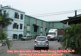 Cho thuê kho, xưởng tại Bình Dương ở gần ngã tư Bình Chuẩn, Thuận An 35000m2