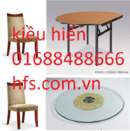 Tp. Hà Nội: bàn ghế, mặt bàn kính soay, ghế nỉ, dùng cho khách sạn hfs CL1435139P9