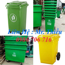 Thùng rác công cộng, thùng rác giá rẻ, thùng rác 120 lít, thùng rác 240 lít