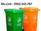 [1] thùng rác công nghiệp, thùng rác môi trường, thùng rác composite