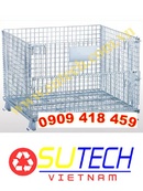 Tp. Hồ Chí Minh: Lồng thép, wire container, lồng sắt, long thep, pallet lưới CL1428981