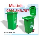 Tp. Hồ Chí Minh: thùng rác công nghiệp 120 lít, thùng rác công nghiệp nắp hở, thùng rác nhựa RSCL1662626