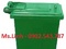[4] thùng rác 120 lít, thùng rác công nghiệp, siêu thị thùng rác