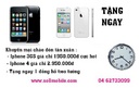 Tp. Hà Nội: HOT : Mua Iphone 4G 8G 2. 950. 000đ tặng đồng hồ treo tường cao cấp CL1436767P10