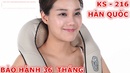 Tp. Hà Nội: Máy massage Toàn thân KS-216 cao cấp, Máy massage vai, cổ, gáy, chân chính hãng RSCL1197818