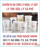 Tp. Hồ Chí Minh: In Ly Nhựa Trà Sữa, Cafe CL1441793