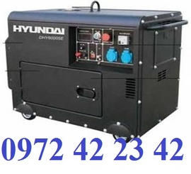 Máy phát điện Diesel Hyundai DHY 6000SE siêu chống ồn