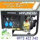 Tp. Hà Nội: Máy phát điện Hyundai DHY 2500LE 2Kw 1 pha chạy dầu Diesel CL1470896P9