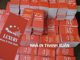 In nhãn mác giá rẻ lấy nhanh tại Hà Nội.