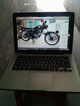 Bán macbook pro 13. 3", máy đẹp không lỗi lầm, tặng thêm túi chống sốc