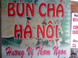 Quán Bún Chả Hà Nội Ngon Tphcm