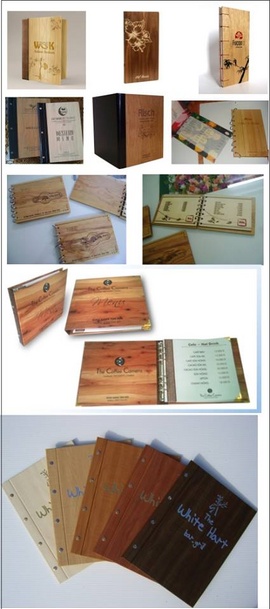 ở đâu làm bìa menu gỗ, da, vải, nhựa, in menu giá rẻ nhất Hà Nội- 0973247167