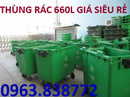 Tp. Hồ Chí Minh: Thùng rác công nghiệp 660L, thùng rác loại lớn, xe thu gôm rác CL1458105P7