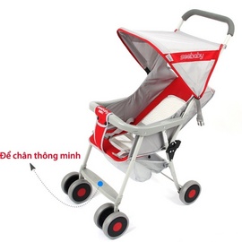 Xe đẩy du lịch giá rẻ QQ2 siêu nhẹ, gọn gàng, thuận tiện