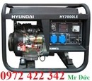 Tp. Hà Nội: Máy phát điện xăng Hyundai HY7000LE (5. 0 - 5. 5Kw) CL1462349