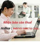 Tp. Hồ Chí Minh: Nhận làm báo cáo thuê tại Tp. HCM, làm sổ sách kế toán CL1467592
