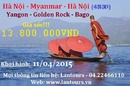 Tp. Hà Nội: Du lịch Myanmar giá cực hấp dẫn! CL1474834P3