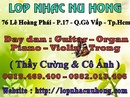 Tp. Hồ Chí Minh: Dạy Đàn , Dạy nhạc . dạy đàn Ghita . organ , chiêu sinh khóa học đàn CL1470023