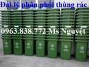 Tp. Hồ Chí Minh: Phân phối toàn quốc thùng rác 120 lít, thùng rác 240 lít, thùng rác 660 lít . CL1470001