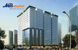 Cho thuê căn hộ Babylon dt110m2 (Penthouse), 3PN, nội thất cao cấp giá 11tr/ th,