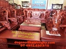 Bắc Ninh: Đồ gỗ đồng ky - Bộ bàn ghế gỗ hương Mẫu Quốc voi CL1470210