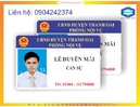 Tp. Hà Nội: In thẻ nhân viên lấy ngay sau 05 phút ĐT0904242374 RSCL1217440