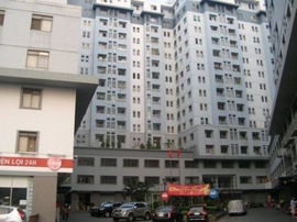 Cần cho thuê gấp căn hộ Tôn Thất Thuyết , Dt 63m2, 2 phòng ngủ , trang bị nội t