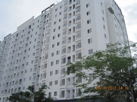 Cần cho thuê gấp căn hộ Hai Thành , Dt 54m2 , 2 phòng ngủ , nhà trống , nhà rộn