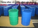 Tp. Hồ Chí Minh: Thùng phuy sắt công nghiệp, thùng phuy sắt hóa chất, thùng phuy giá rẻ CL1471305
