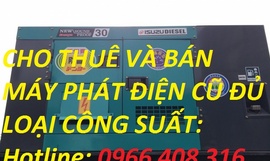 Máy phát điện, Máy phát điện cũ - mới đủ loại công suất