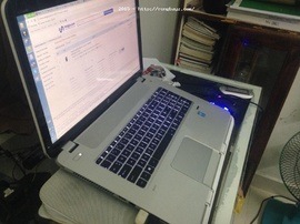 Bán laptop HP Envy 17 touch screen, xách tay, chính hãng, xài ok