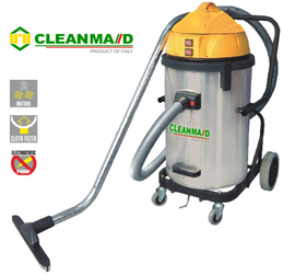 máy hút bụi hút nước công nghiệp hiệu Clean Maid model T60 - xuất xứ Italy