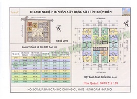 Chính chủ cần bán căn 1006 - 2PN tòa HH1C Linh Đàm